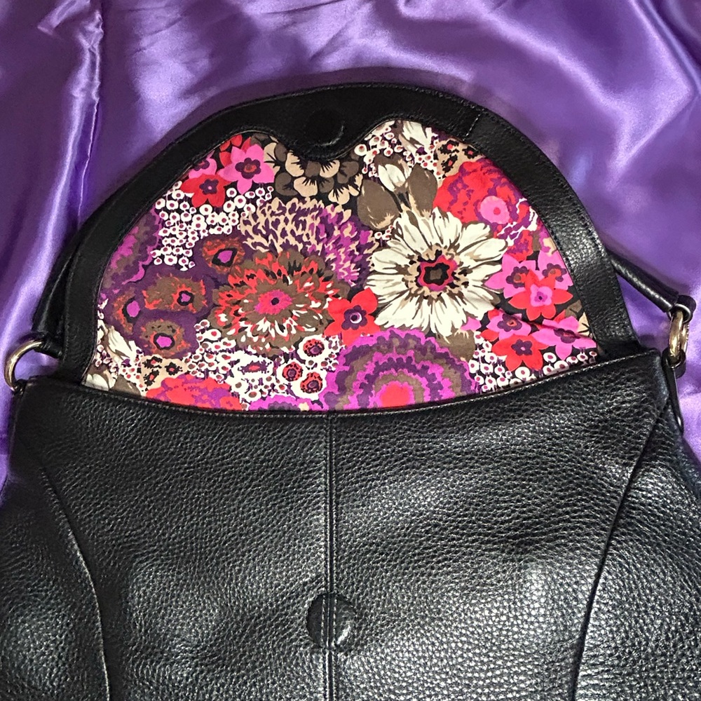 Vera Bradley leather handbag - Picture 4 of 5